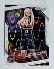 2025 Panini Prizm WNBA - Caitlin Clark #22 White Seismic Prizm