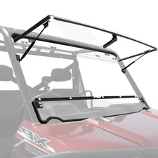 Flip Full Windshield for Polaris Ranger 1000 XP 1000 2017-2025 by StarknightMT