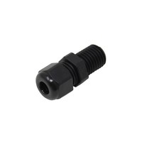 HSK-L M25 RAL9005 Kabelverschraubung Mit VerläNgertem Gewinde M25 IP68 Schwarz H