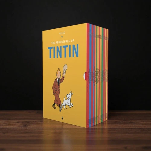 The Adventures of Tintin – 23-Book Complete Collection Box Set, Full Edition - product listing photo