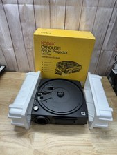 Kodak Carousel 650H Slide Projector Powers On  Lights Up - Untested AS IS