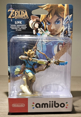 Amiibo The Legend of Zelda Breath of the Wild Link Nintendo NEU OVP