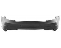 StoßStange Hinten Mercedes C-KLASSE CoupÉ W204 2011-2013 Lackierbar M/Sens.