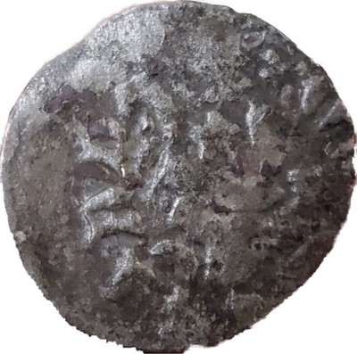 Double groat Alexandru I cel Bun 1400 - 1432 TIPUL I AR 19 mm 0.96 g