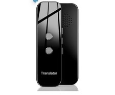 AI Language Translator Device Real-Time Smart Voice, 144 Languages, Black