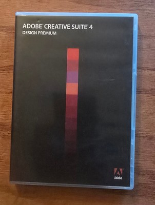 Adobe Creative Suite 4 CS4 Design Premium For Windows with Product Activation ID