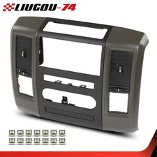 Fit For 2009-2012 Dodge Ram 1500 2500 Radio Dashboard Bezel Dash Trim Panel New