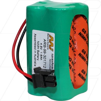 MI Battery Experts ARB-99-301712 ARB-99-301712 4.8V NiMH Battery for Visonic