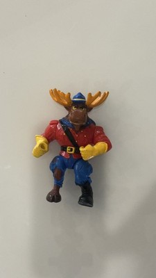 Monty Moose near Complete Teenage Mutant Ninja Turtle TMNT 1992 Playmates Figure
