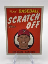2019 Topps Heritage #19 Rhys Hoskins 1970 Topps Scratch-Offs