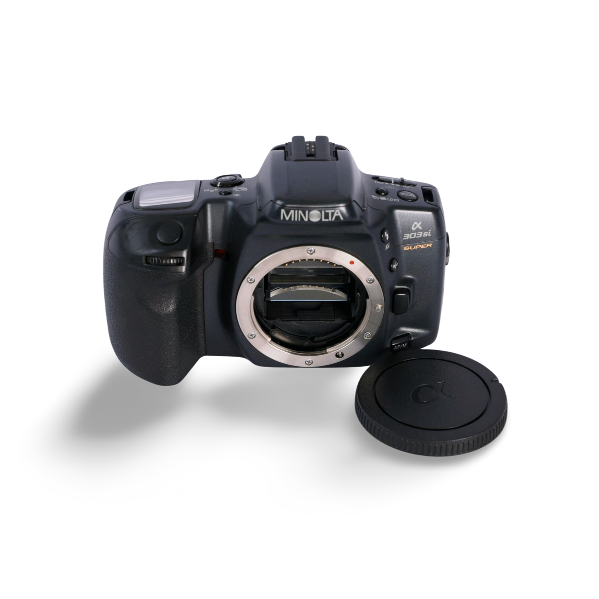Near Mint Minolta Alpha 303si Super AF 35mm Film SLR Camera Body
