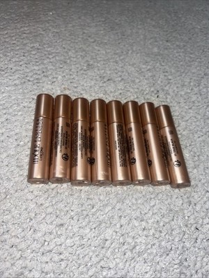 8x Lancome Lash Idole Flutter Extension Mascara Deluxe Sample, True Black 2ml