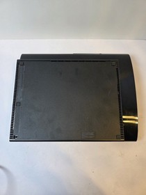 Sony Playstation 3 Super Slim Console  Black Tested Working With Power/Av