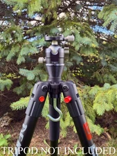 BOG Death Grip Tripod Complete Adapter Kit w/ 40MM Ball Head,  1" Riser, ARCA