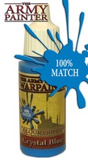 The Army Painter WP1114 Acrylic Warpaint Crystal Blue 18ml Plastic Bottle 2nd
