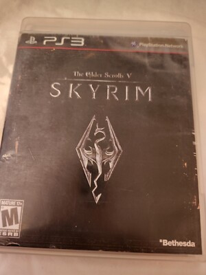 The Elder Scrolls V Skyrim PlayStation 3 PS3 - Complete with Map