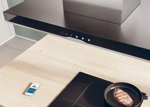 HOOVER HTSI9CBK5XWIFI 90cm Island Cooker Hood in Stainless Steel WiFi Enabled - Picture 5 of 6