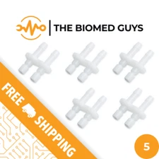 GE DINACLICK NIBP Connector Dual Hose, Cuff Side Connector (5pk), BPC38