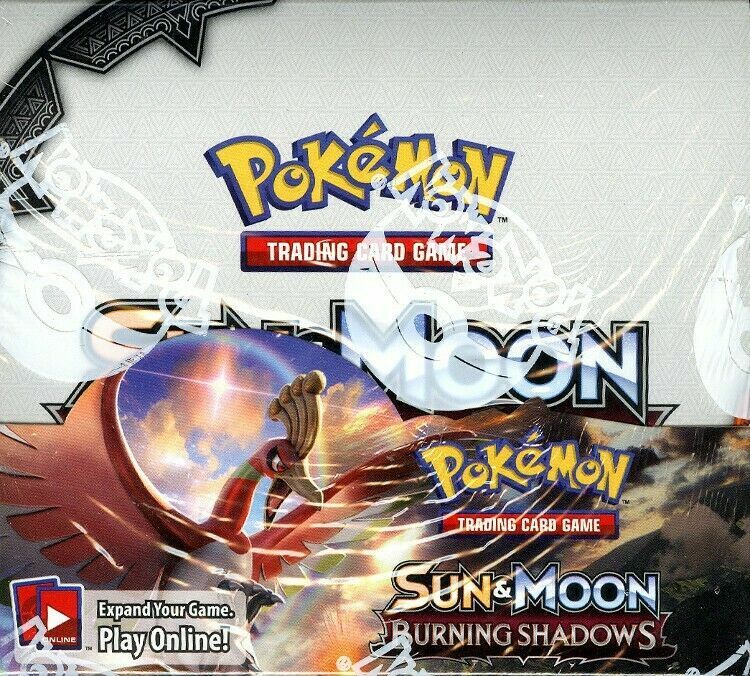 Pokemon Sun & Moon Burning Shadows Booster Box Factory