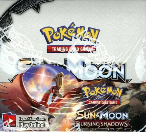Pokemon Sun & Moon Burning Shadows Booster Box Factory Sealed 36 Packs