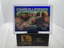 2024 Prizm Draft - Campus Legends #78/199 - Tim Duncan - Spurs 