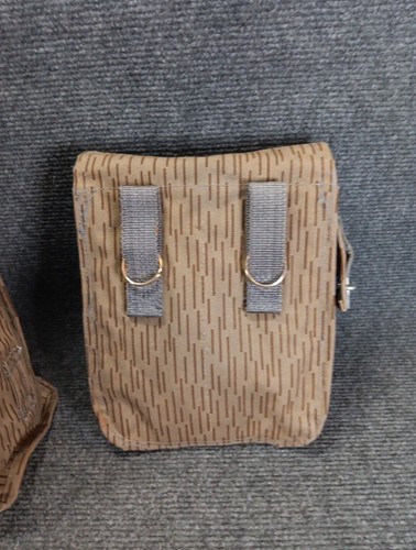 Vintage German-East Backpack Cold War Military Combat Rain Rucksack and Pouch - Picture 4 of 17
