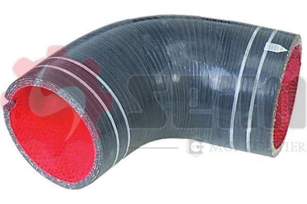 Durite turbo pour Fiat Doblo Monospace 1.9 JTD manchon d'intercooler noir en caoutchouc