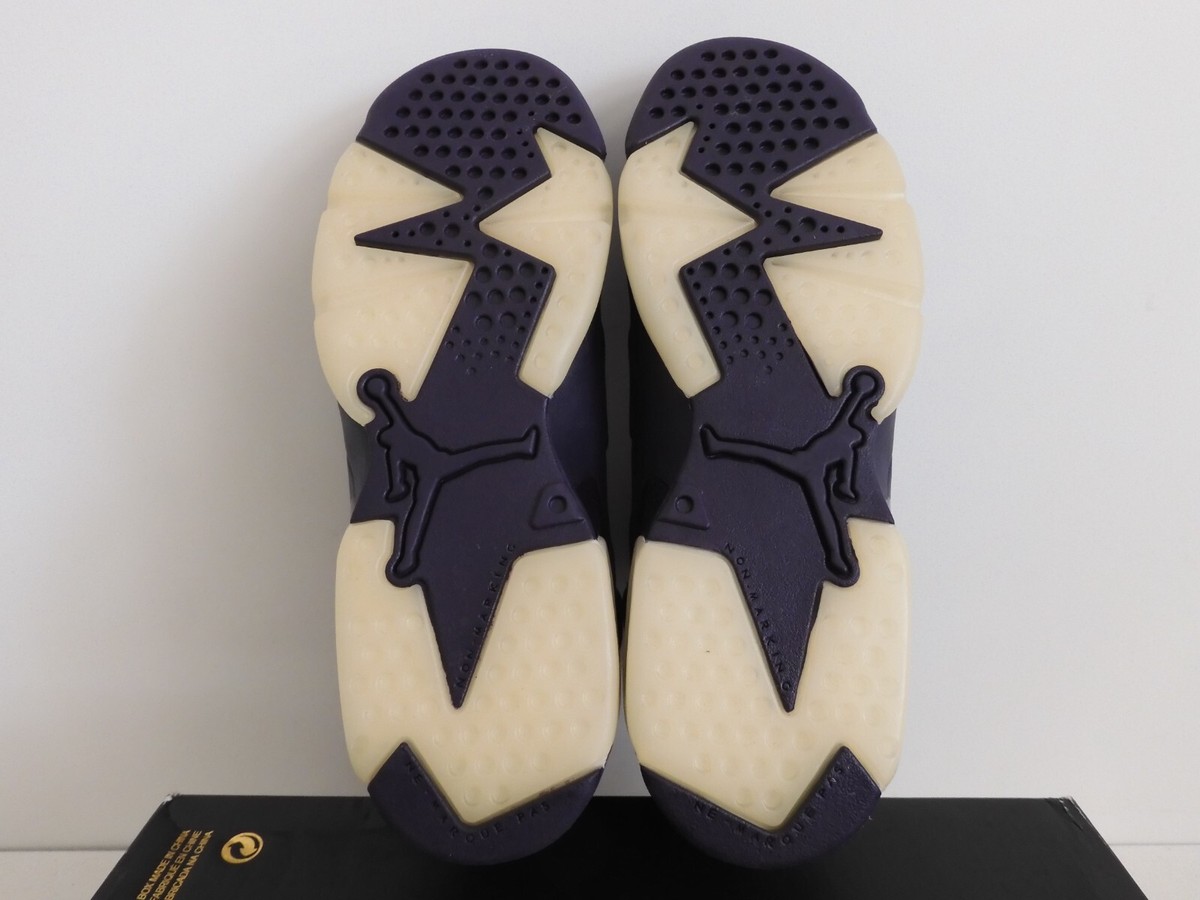 NIKE AIR JORDAN 6 RETRO GG PURPLE DYNASTY SZ 6.5Y-WOMENS SZ