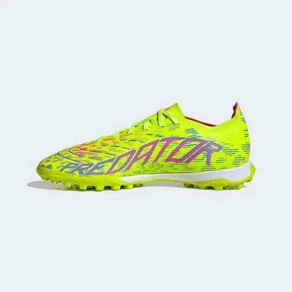 adidas Predator League TF Mens Turf Soccer Shoes Lucid Lemon