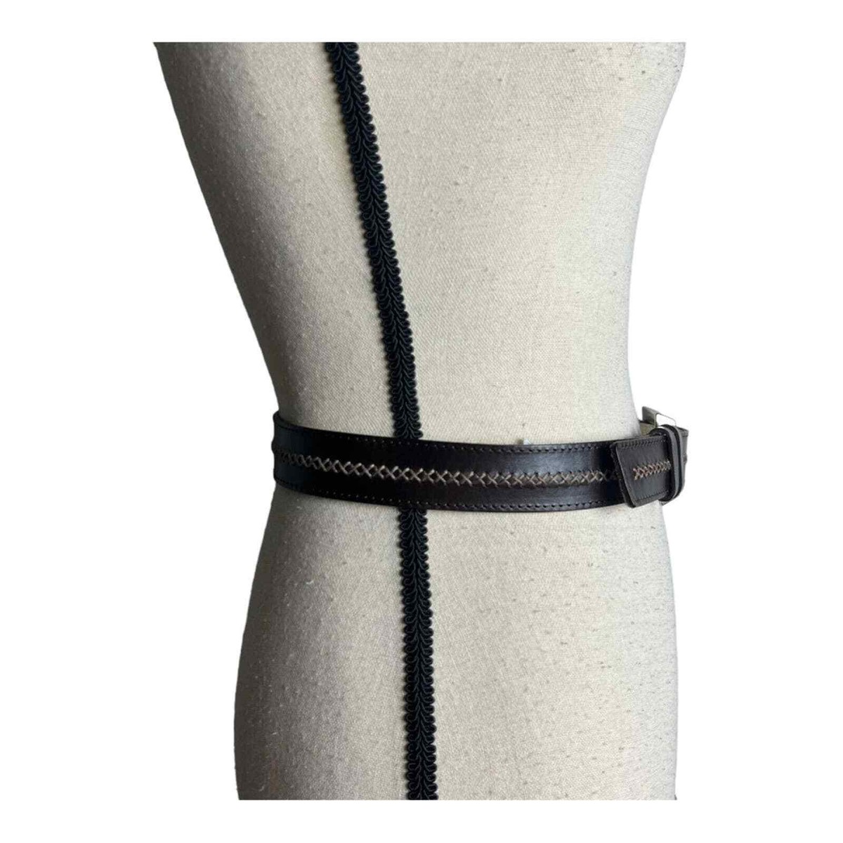 Vintage Claudio Orciani leather belt Claudio Orciani Brown Genuine Leather Belt main image 3