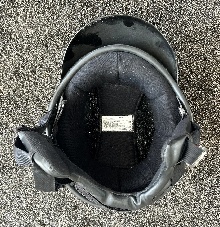 Raider черный мотоциклетный шлем точка размер M - Изображение 3 из 4