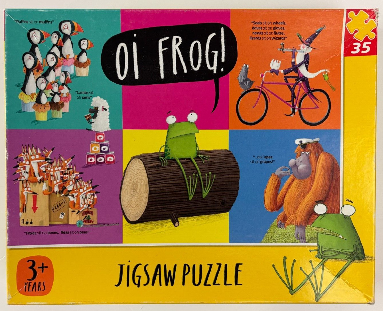 Oi Frog! 35 Piece Jigsaw Puzzle Paul Lamond Games 2018 Childrens Book Character