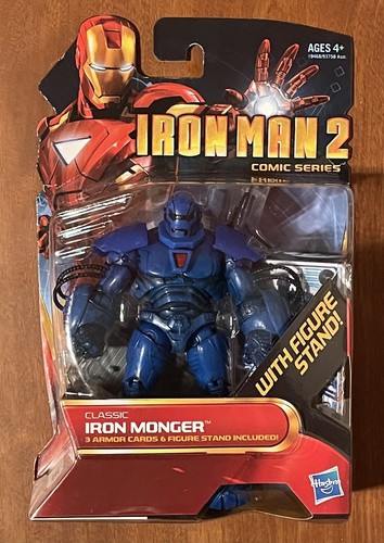 Marvel Universe CLASSIC IRON MONGER Figure Iron Man 2 Comic Series #35 With Case - Picture 2 of 5