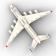 Antonov AN-225 'Mriya' Cargo Plane Model 482 Bricks MOC Build Gift
