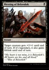2018 MTG Blessing of Belzenlok Common Dominaria #77