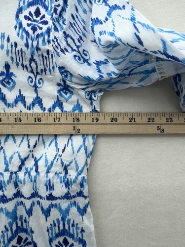 Tommy Bahama Women's XS Beach Resort Dress Blue White NWT - Picture 6 of 10