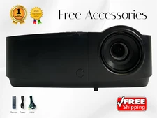 DLP Projector 3,500 Lumens 4K Input Support PC 3D Ready HDMI + 1 Year Warranty ⭐