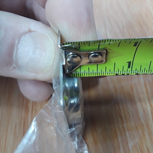 Marine Stainless Flush Mount Hatch Pull Lift Ring 1.5" x 1.75" (10 Pieces) - Picture 13 of 15