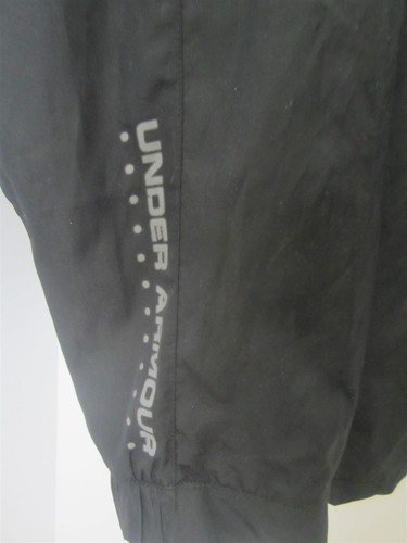 MENS UNDER ARMOUR BLACK 1/4 ZIP WINDBREAKER JACKET SIZE LARGE - Picture 4 of 9
