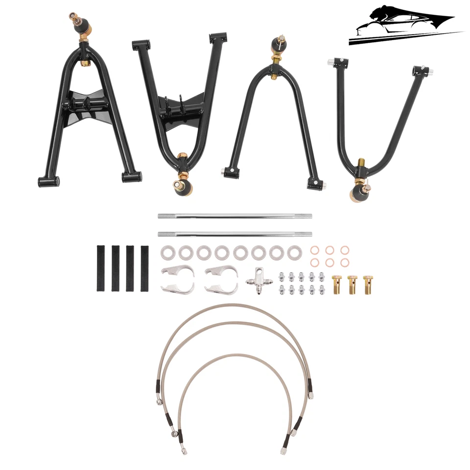 Brazos A delanteros ajustables de alta resistencia 2+0 para Honda Sportrax 400 TRX400X 1999-2014 Foto 3 de 4