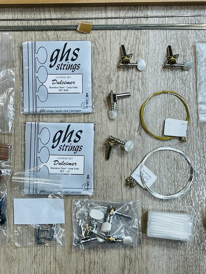 Vintage Hourglass Folkcraft Instruments Dulcimer Kit Made In USA 37.5