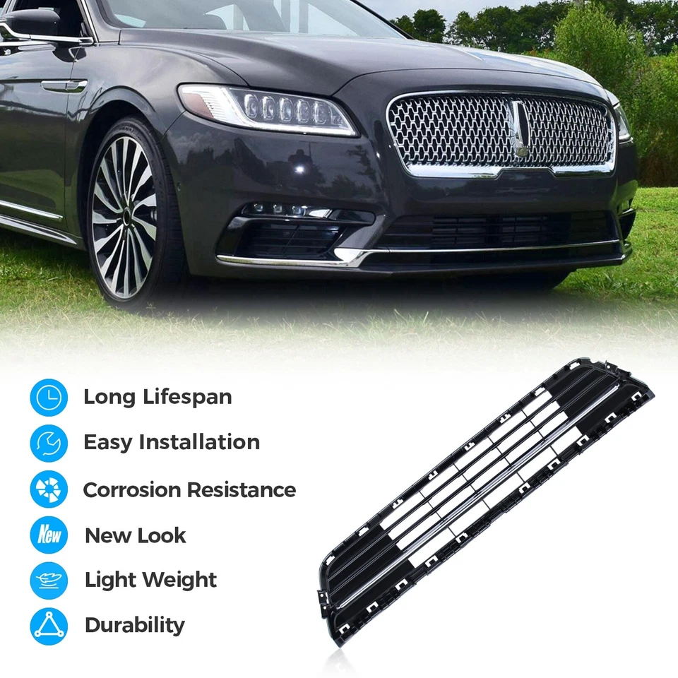 Parrilla de parachoques inferior delantera para Lincoln Continental 2017 2018 2019 2020 Foto 2 de 4