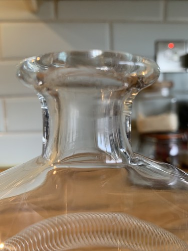 Olympic Hand made Czech Glass Decanter. Original Sticker. Excellent Condition. - Picture 10 of 16
