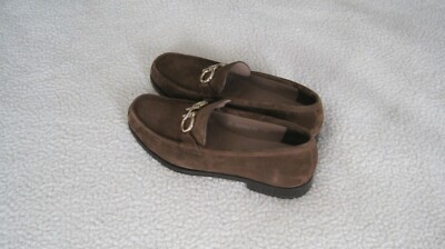Salvatore Ferragamo Men’s Rolo brown suede Loafer size 9 EE Salvatore Ferragamo | Shoes | Salvatore Ferragamo Mens Rolo  main image 4