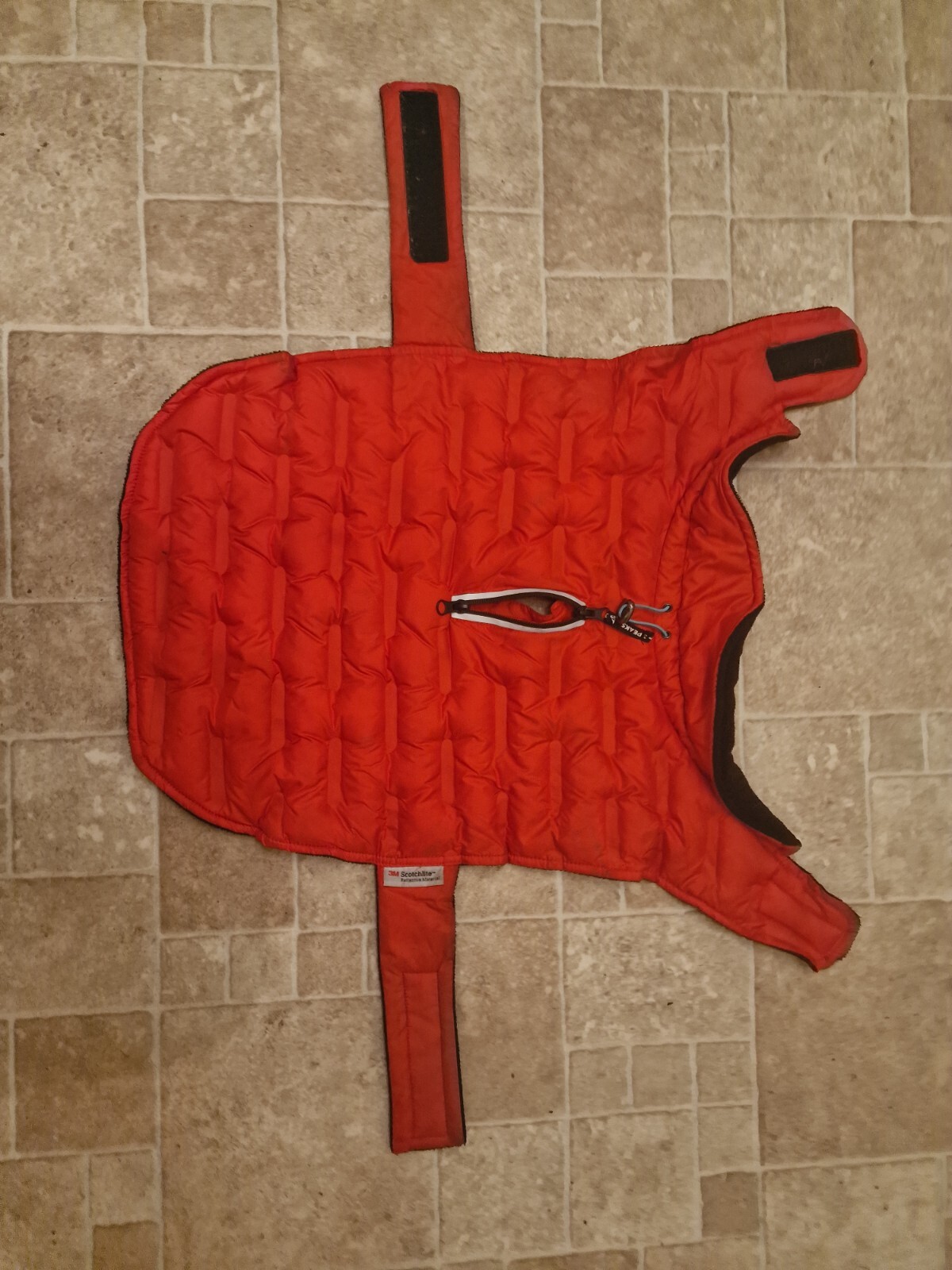 3 Peaks Water Resistant Padded Dog Coat Red eBay