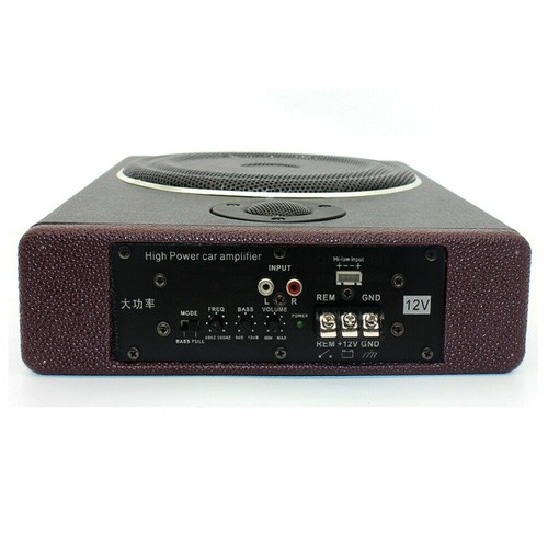 Bass Box 600 Watt subwoofer attivo altoparlante compatto auto sottosella subwoofer - Foto 5 di 9