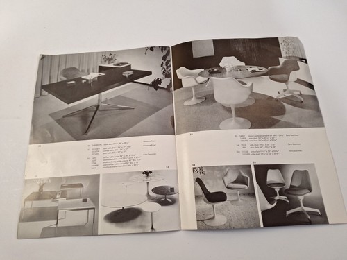 Knoll Catalog Mid-century Office Home Furniture Brochure Has Wear - Picture 8 of 10