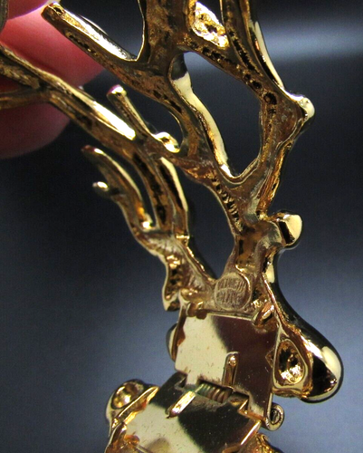 KENNETH J LANE KJL GOLDFARBEN KORALLENZWEIG BREIT AUFKLAPPBAR MANSCHETTE ARMBAND NEU - Bild 6 von 8