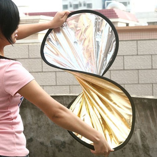 5 in1 110cm 43" Light Diffuser Round Reflector Disc For photography+Carry Bag UK - Picture 9 of 12