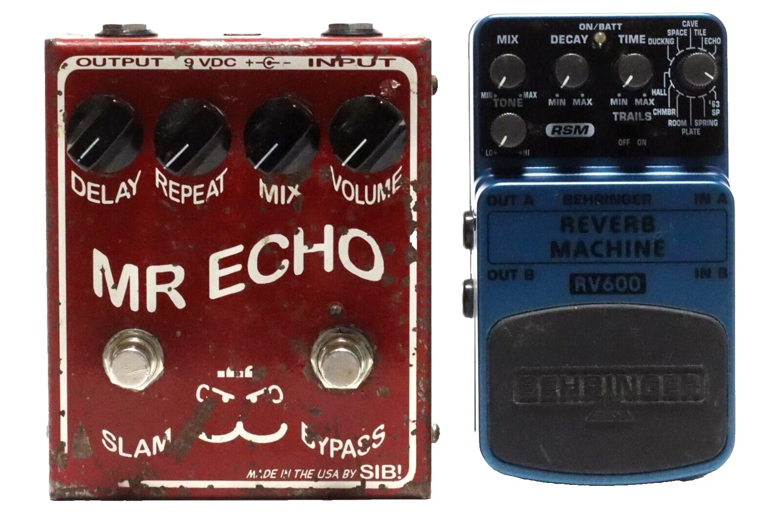 Педали SIB Guitar Delay, Echo и Reverb